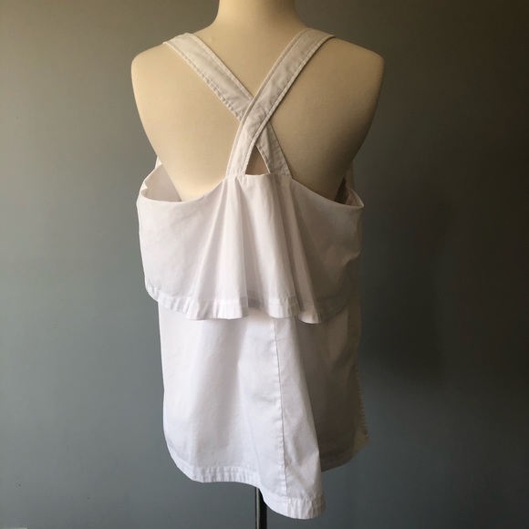 Michael Kors, Blouse, Loose Blouse, White, XL - Picture 11 of 16